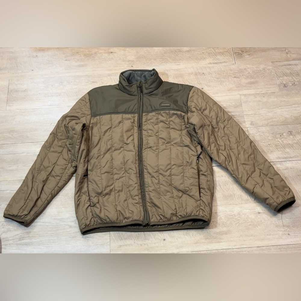 Filson Men’s Ultralight Primaloft Insulated Front Zip Jacket Size Large - Picture 2 of 9